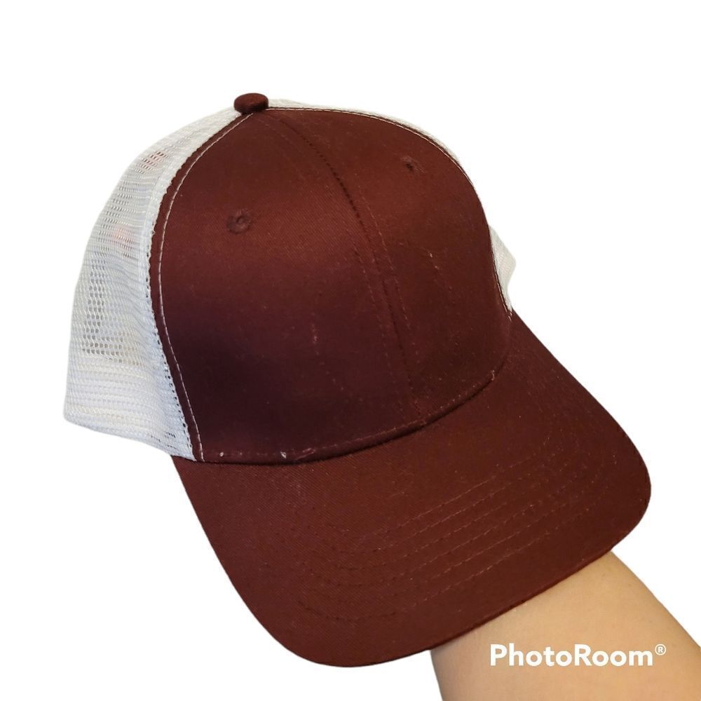 Vintage The Authentic red/white caps hats snapback